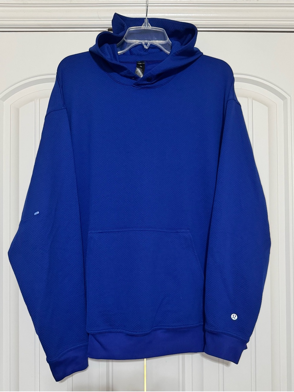 Lululemon Men's Relaxed-Fit Training Hoodie Larkspur Blue Size Large
